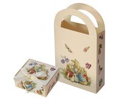 Compack Happy Fashion Baby Forest Schmuckkästchen für Kinder, Tiere, Federmäppchen, 65 x 55 x 25 mm/Tasche: 95 x 35 x 160 mm, 24 Stück