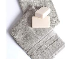 Cariloha Bambus Handtuchset geruchsabweisend Harbor Gray