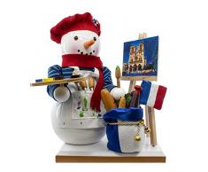 Kurt S. Adler 11.2-Inch Steinbach French Snowman Nutcracker Nussknacker, Mehrfarbig