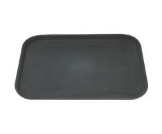 Winware Kunststoff rutschfeste Tablett, rechteckig