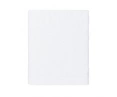 Filocolore SAB1 Bettlaken, gekämmte Baumwolle, Weiß, Doppelbett, 32 x 27 x 2.7 cm