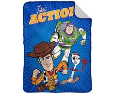 Jay Franco Kinder Decke Sherpa groß Toy Story Toy Story