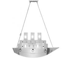 Anhänger Schiff Lampe 3 x G9 40 Watt Halogen und 1 x 100 Watt Halogen Lampen