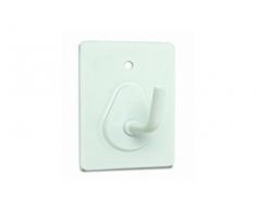 BRINOX b72010d Kleiderbügel Haken, groß, 5,3 x 3,6 x 2,6 cm, weiß lackiert