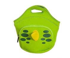 Dcasa Lunchbox aus Neopren, Dino Lunchboxen, Bento-Papier, für Zuhause, Unisex, Erwachsene, Einheitsgröße