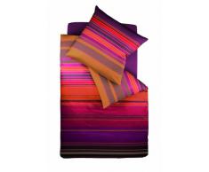 fleuresse G102167-0024-0300 Satin Bettwäsche modern life 155 x 220 cm zimtpflaume