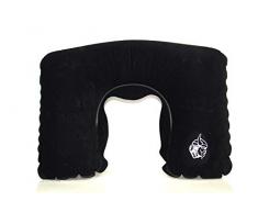 Multiman Nackenkissen für Reisen und Flugzeug/Beste Aufblasen U-Form Flugzeug Kissen Leichtes Bleiben kühl Stoff Kopf- und Nackenstütze Mundaufblasen