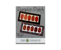 G.E. Designs Pumpkin Patch Läufer Muster
