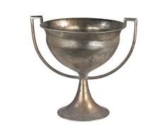 ELK Metal Trophy Urn Vase, Metall, Naturally Aged, One Size