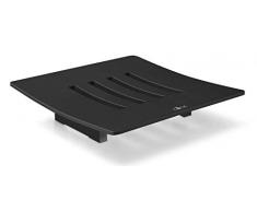 ZACK Abbaco Seifenschale, schwarz