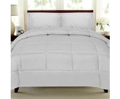 My Sweet Home Gänsedaunen Alternative Kuscheldecke King Silber