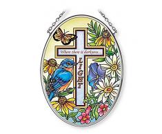 Amia Where There is Dunkelheit Light-Glass Sonnenfänger, 4 – Bunte 1/5,1 cm High