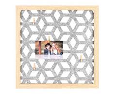 walther design Felt Memoboard, natur, 40x40 cm