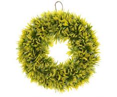 Saim Kunststoff Pflanze Floral Vorne Tür Kranz 45 cm Durchmesser Hängende Dekoration Wand Fenster Seasonal Home Garten Decor 2