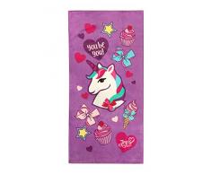 JoJo Siwa Einhorn Strandtuch, 71 x 147 cm