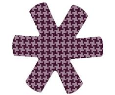PAPILLON Pfanne Protector Soft ideal zu verhindern Kratzen alle Pfannen, Houndstooth, Set von 3