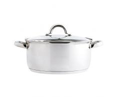 Quid Arcuisine Bräter mit Deckel 1L Messkanne 26 Zentimeter. Ottawa Typ