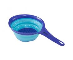 CAMRY Seiher faltbar Silikon blau, Mehrfarbig, Einheitsgröße