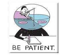 Jeremyville werden Patient-2.5 X 8,9 cm Kühlschrank Magnet