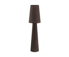 EGLO CARPARA Stehleuchte Höhe 143 cm, Textil, 60 W, braun