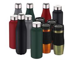 Bergner Wasserflasche 750 ml Edelstahl Grün Walking Anywhere 750 ml grün