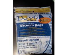 Bissell Style 1 & 7 (& Samsung 5000 -7000) Staubsaugerbeutel Microfiltration mit Staub Fenster 3pk