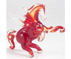 EE Glass Pegasus Glasfiguren mundgeblasen Kunst Sammlerfiguren