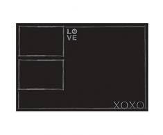 Wallies Memo-Brett Kreidetafel, Schwarz