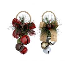 Kurt S. Adler YAMD1621 Türhaken, Weintrauben-Design, 20,3 cm, Mehrfarbig, 2 Stück