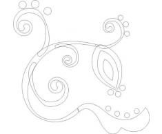 INDIGOS 4051095047278 Wandtattoo w420 Pflanze Blume 120 x 118 cm, weiß