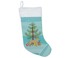 Carolines Treasures German Sheprador #1 Weihnachtsstrümpfe, Mehrfarbig