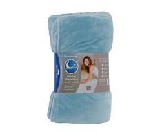 Blau Câlin Kopfkissen Mikrofaser/Polyester 220 x 240 cm, blau, 220 x 240 cm