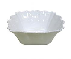 Better & Best Salatschüssel, Keramik, Weiß, 25 x 25 x 12 cm