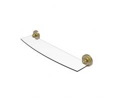 Allied Brass R-33/24-SBR Regal Collection Glasablage, 61 cm, satiniertes Messing