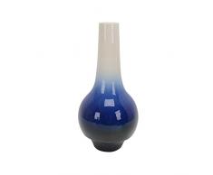 Sagebrook Home 13100-04 Vase aus Keramik, Mehrfarbig, 7 x 7 x 14