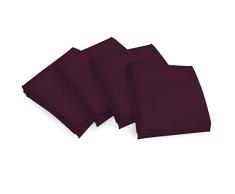Zen Bambus Ultra Soft Kopfkissen Fall (4 Pack) – Premium, Umweltfreundlich, Hypoallergen, und Knitterfrei Rayon aus Bambus King Violett