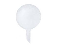Rayher 87188000 Bubble Ballon, 40cm Durchmesser, transparenter Luftballon zum Gestalten, für Helium geeignet