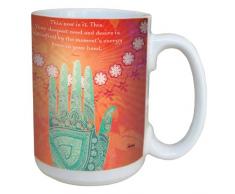 Tree Free ohne Rumi 79554 15 ml mit Aufschrift This is Now Art Keramik Tasse mit Griff, Standardgröße
