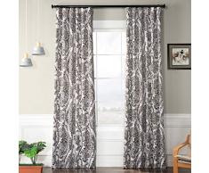HPD Half Price Drapes BOCH-KC16072D-120 Verdunkelungsvorhang (1 Panel), 50 x 120 cm, Tea Time Ochre