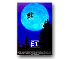 Craftsmanship poster E.T. Filmposter, 40 x 63 cm, Rahmenlos, Kunstdruck, Geschenk, 40 x 63 cm