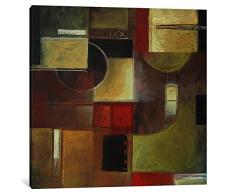 iCanvasART Retro in Rot III auf Leinwand, Kunstdruck von Pablo Esteban, 0.75 x 26 x 26-Inch