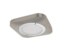 EGLO PUYO Aufbauleuchte, Stahl, 16.5 W, nickel-matt, chrom
