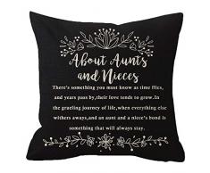 NIDITW Sommer-Kissenbezug mit Kolibri, Tropische Pflanzen, Blumen, Palmenblätter, Taille, Lendenwirbelsäule, Baumwolle, Leinen, Sofakissenbezug, Dekokissen, länglich, 30,5 x 50,8 cm 18 inches B