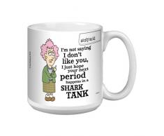 Tree-Free Greetings Aunty Acid xm27782 Künstlerische Jumbo Tasse, 591 ml, Shark Tank