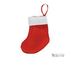 Wondershop Monogramm Weihnachtsstrumpf, Zopfmuster, mit einseitigem Buchstaben, 48,3 cm, Weiß/Rot Red - Letter K