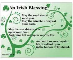 Irischer Segen und Irische Sprichwort Kühlschrank Magnete