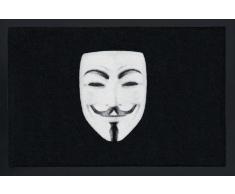 Rockbites Design 1012508210 Fußmatte, Polyamid, Schwarz, 40 x 60 cm, 1 Einheiten