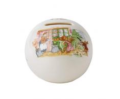 Royal Doulton Bunnykins Doppel-Bilderrahmen Bank - Money Ball weiß