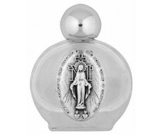 Venerare Klein Glas Heiligen Wasser Flasche Medium Miraculous Medal