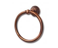 Taberner Victoria Handtuchhalter Ring klein, Metall, klassisch, 17 x 9 x 17 cm